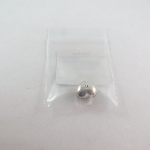 Pandora 20th Anniversary Heart Charm – Sterling Silver, Fits Moments Bracelet - Picture 2 of 6